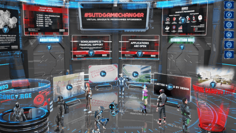 SUTD Virtual Experience — Immersive digital environment