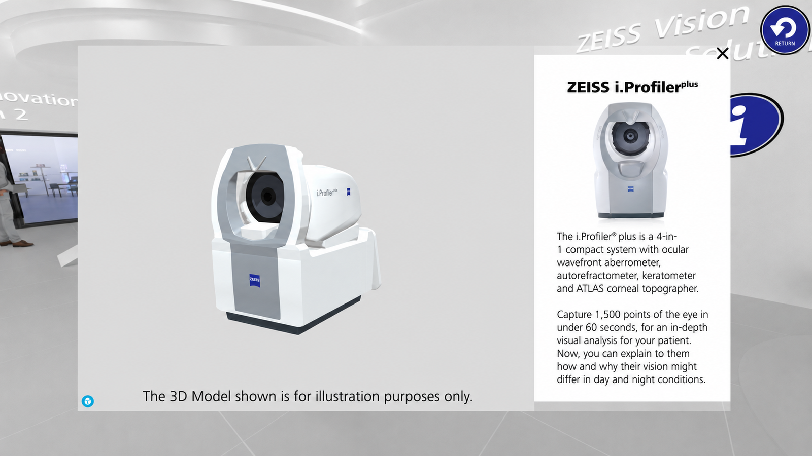 ZEISS Digital Product Experience — Interactive product showcase